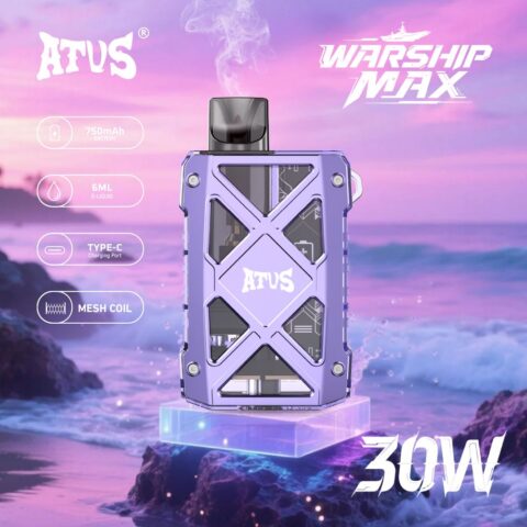 DE012 Wegwerp Vape 7000 Puffs met Luchtstroomregeling en oplaadbaar ATVS Vape