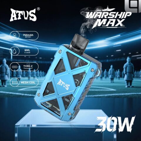 DE012 Wegwerp Vape 7000 Puffs met Luchtstroomregeling en oplaadbaar ATVS Vape