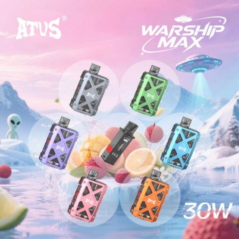 DE012 MAX Wegwerp Vape 7000 Puffs met Luchtstroomregeling en oplaadbaar ATVS Vape