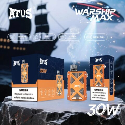 DE012 Wegwerp Vape 7000 Puffs met Luchtstroomregeling en oplaadbaar ATVS Vape