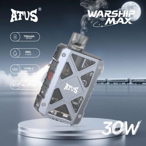 DE012 Wegwerp Vape 7000 Puffs met Luchtstroomregeling en oplaadbaar ATVS Vape