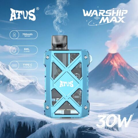 DE012 Wegwerp Vape 7000 Puffs met Luchtstroomregeling en oplaadbaar ATVS Vape