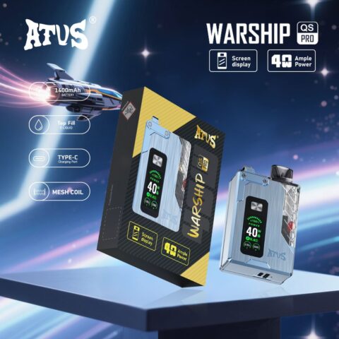 DE012 Pro Wegwerp Vape met Luchtstroomregeling en oplaadbaar ATVS Vape