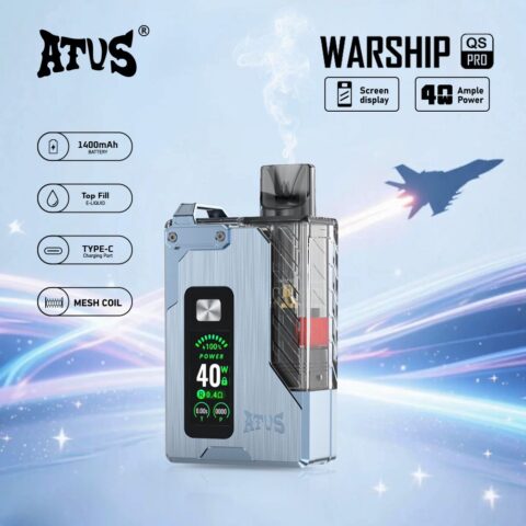 DE012 Pro Wegwerp Vape met Luchtstroomregeling en oplaadbaar ATVS Vape