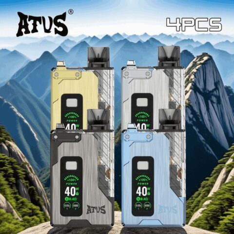 DE012 Pro Wegwerp Vape met Luchtstroomregeling en oplaadbaar ATVS Vape