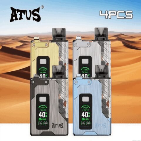 DE012 Pro Wegwerp Vape met Luchtstroomregeling en oplaadbaar ATVS Vape