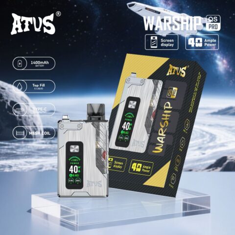 DE012 Pro Wegwerp Vape met Luchtstroomregeling en oplaadbaar ATVS Vape