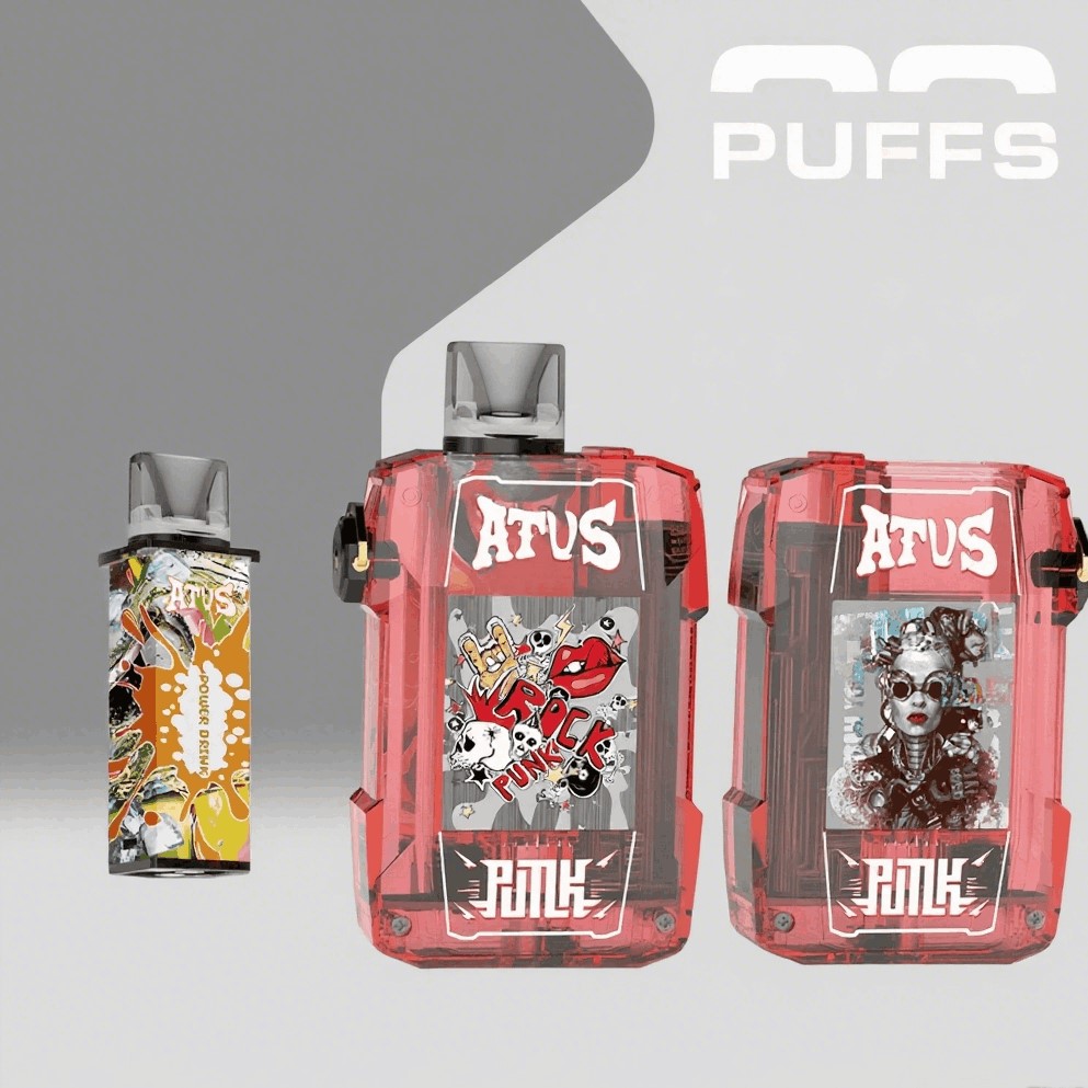 DE012 Wegwerp Vape 7000 Puffs met Luchtstroomregeling en oplaadbaar ATVS Vape