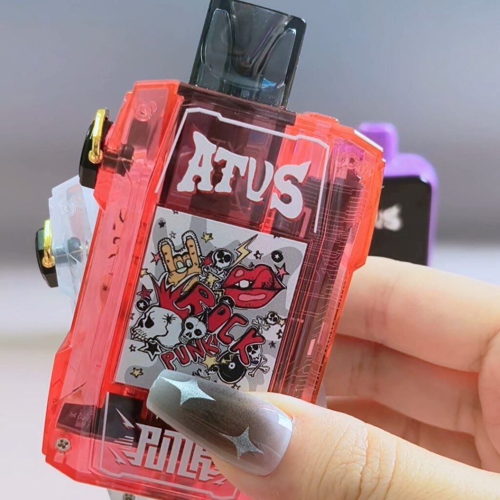 DE012 Wegwerp Vape 7000 Puffs met Luchtstroomregeling en oplaadbaar ATVS Vape