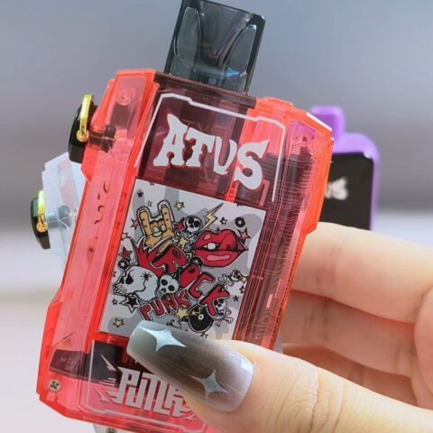 DE012 Wegwerp Vape 7000 Puffs met Luchtstroomregeling en oplaadbaar ATVS Vape