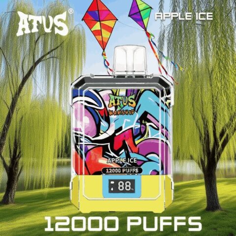 DE013A Wegwerp Vape 12000 Puffs met LED-scherm en instelbare luchtstroom ATVS Vape Disposable E-sigaret