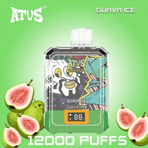 DE013A Wegwerp Vape 12000 Puffs met LED-scherm en instelbare luchtstroom ATVS Vape Disposable E-sigaret