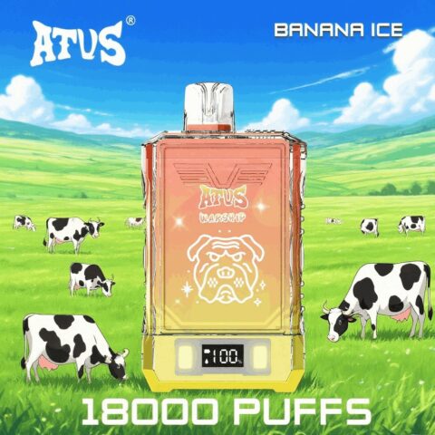 DE015 Wegwerp Vape 18000 Puffs met LED-scherm en instelbare luchtstroom oplaadbaar ATVS E-sigaret Disposable