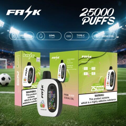 DE016 25000 Puffs Disposable Vape met LED-scherm en instelbare luchtstroom oplaadbaar ATVS E-sigaret Disposable