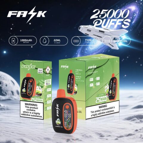 DE016 25000 Puffs Disposable Vape met LED-scherm en instelbare luchtstroom oplaadbaar ATVS E-sigaret Disposable