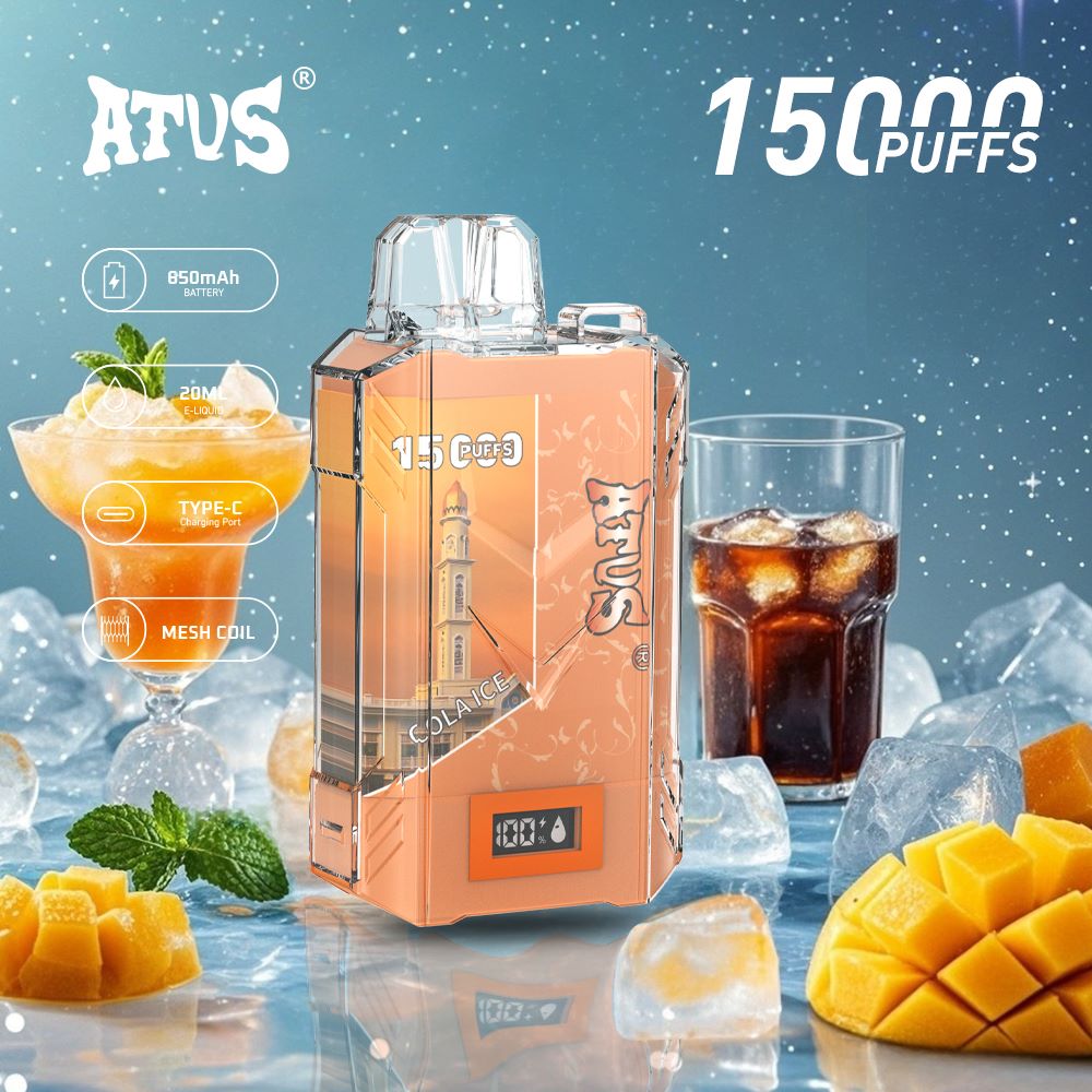 DE017 Vaper Desechable Puffs 15000 Caladas Vapers ATVS Vape