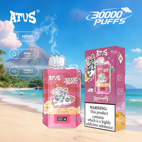 DE017 Wegwerp Vape 30000 Puffs met LED-scherm en instelbare luchtstroom