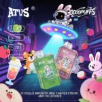 30000 Puffs Wegwerp Vape Met LED-scherm en instelbare luchtstroom Oplaadbare Hot Sale Dual Flavors Vape iplay ATVS Oplaadbare Wegwerp E-sigaret Bursting Dual Mesh Coil Fruitsmaken 15000 puff vape video wegwerp vape