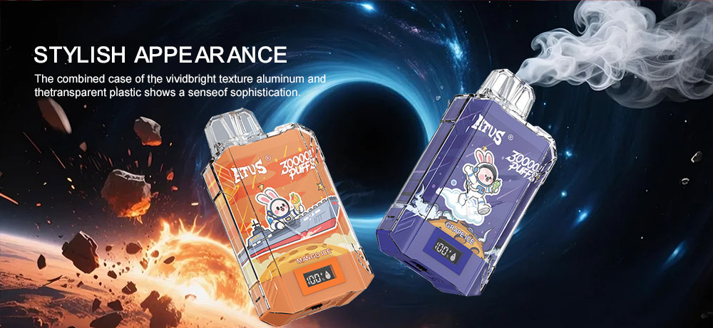 DE017 Wegwerp Vape 30000 Puffs met LED-scherm en instelbare luchtstroom