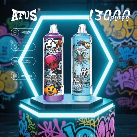 DE018 Wegwerp Vape 13000 Puffs ATVS Vape Wegwerp E-sigaret