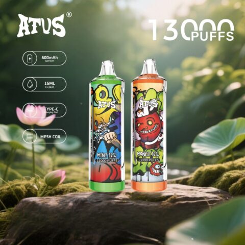 DE018 Wegwerp Vape 13000 Puffs ATVS Vape Wegwerp E-sigaret