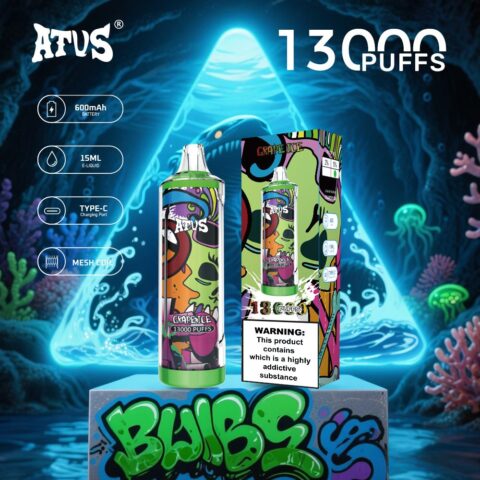 DE018 Wegwerp Vape 13000 Puffs ATVS Vape Wegwerp E-sigaret