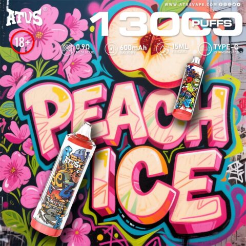 DE018 Wegwerp Vape 13000 Puffs ATVS Vape Wegwerp E-sigaret