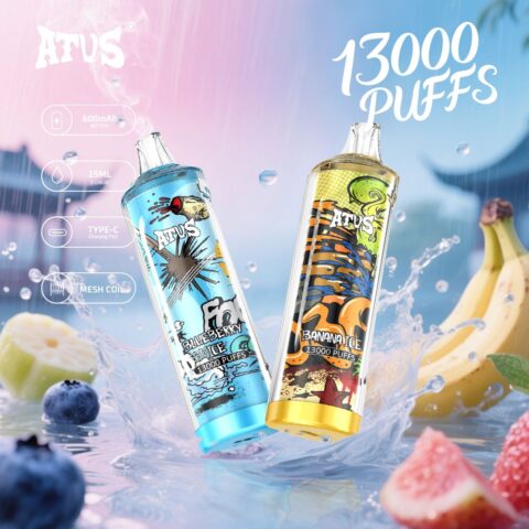 DE018 Wegwerp Vape 13000 Puffs ATVS Vape Wegwerp E-sigaret