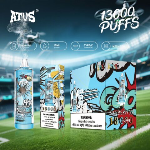 DE018 Wegwerp Vape 13000 Puffs ATVS Vape Wegwerp E-sigaret