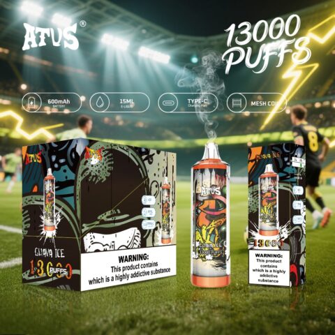 DE018 Wegwerp Vape 13000 Puffs ATVS Vape Wegwerp E-sigaret