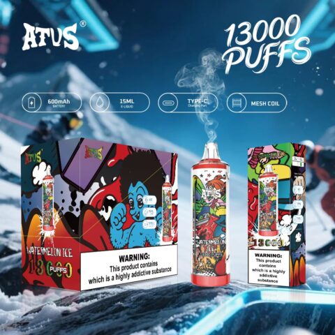 DE018 Wegwerp Vape 13000 Puffs ATVS Vape Wegwerp E-sigaret