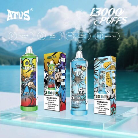 DE018 Wegwerp Vape 13000 Puffs ATVS Vape Wegwerp E-sigaret
