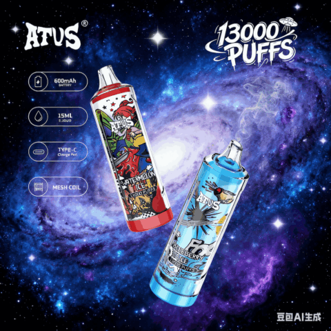 DE018 Wegwerp Vape 13000 Puffs ATVS Vape Wegwerp E-sigaret
