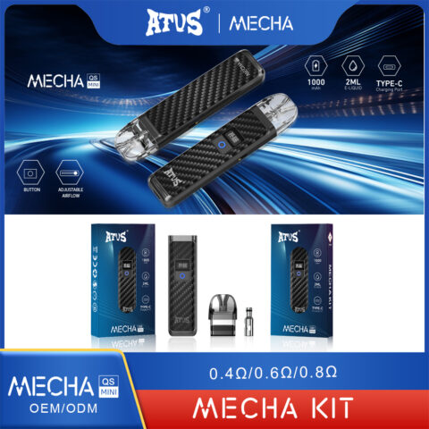 DE019 Navulbaar Pod Kit-systeemapparaat ATVS Vape