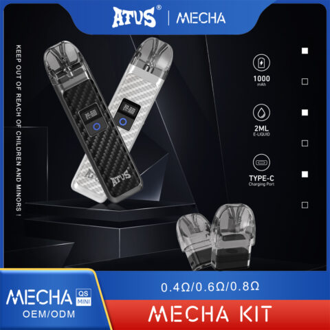 DE019 Navulbaar Pod Kit-systeemapparaat ATVS Vape