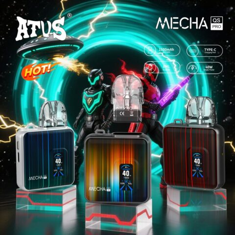 DE019 Pro Navulbaar Pod Kit-systeemapparaat ATVS Vape