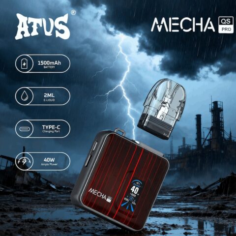 DE019 Pro Navulbaar Pod Kit-systeemapparaat ATVS Vape