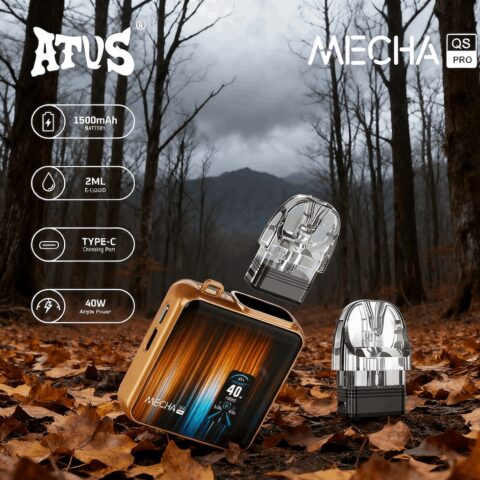 DE019 Pro Navulbaar Pod Kit-systeemapparaat ATVS Vape