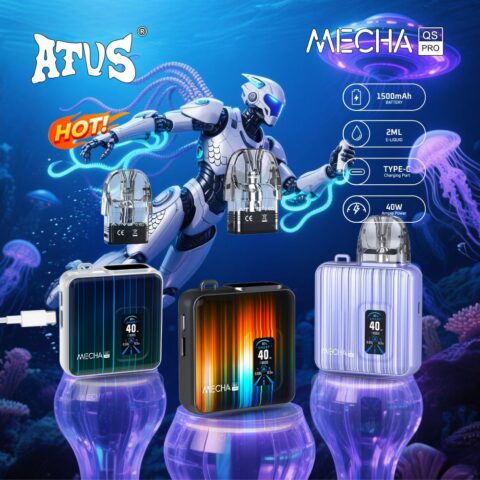 DE019 Pro Navulbaar Pod Kit-systeemapparaat ATVS Vape