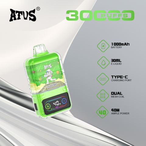 DE021 Wegwerp Vape 30000 Puffs met LED-scherm en instelbare luchtstroom MTL DTL