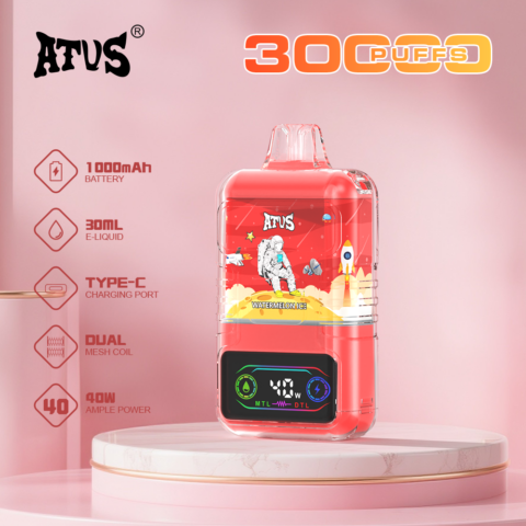DE021 Wegwerp Vape 30000 Puffs met LED-scherm en instelbare luchtstroom MTL DTL