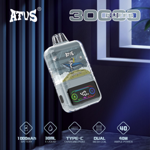 DE021 Wegwerp Vape 30000 Puffs met LED-scherm en instelbare luchtstroom MTL DTL