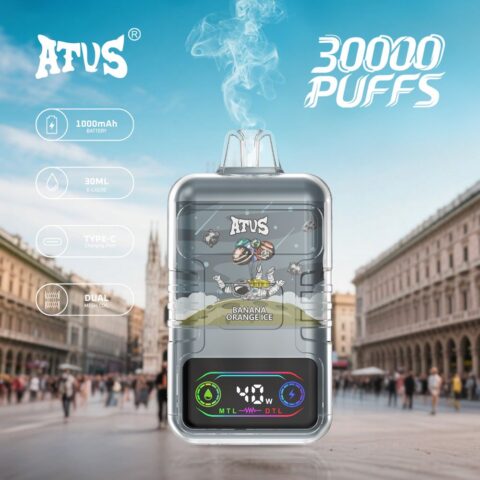 DE021 Wegwerp Vape 30000 Puffs met LED-scherm en instelbare luchtstroom MTL DTL