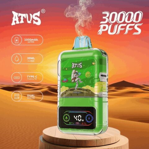 DE021 Wegwerp Vape 30000 Puffs met LED-scherm en instelbare luchtstroom MTL DTL