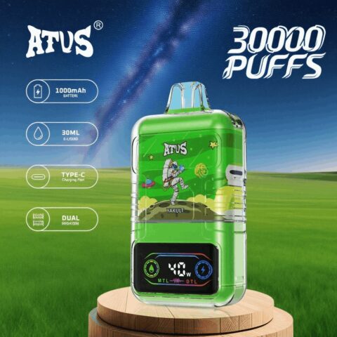 DE021 Wegwerp Vape 30000 Puffs met LED-scherm en instelbare luchtstroom MTL DTL