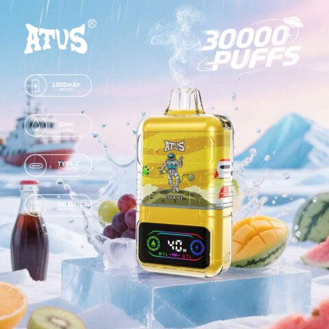 DE021 Wegwerp Vape 30000 Puffs met LED-scherm en instelbare luchtstroom MTL DTL