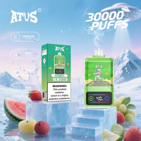 DE021 Wegwerp Vape 30000 Puffs met LED-scherm en instelbare luchtstroom MTL DTL