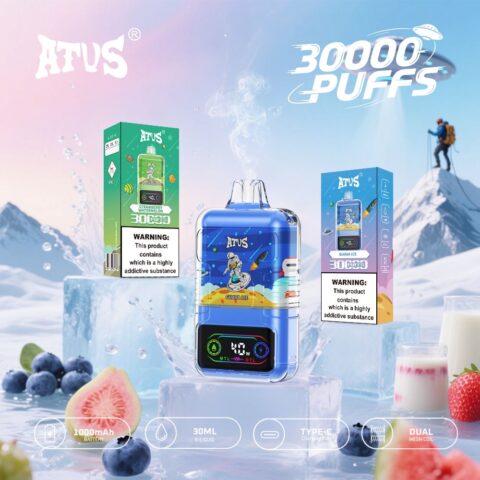 DE021 Wegwerp Vape 30000 Puffs met LED-scherm en instelbare luchtstroom MTL DTL