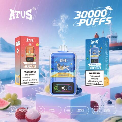 DE021 Wegwerp Vape 30000 Puffs met LED-scherm en instelbare luchtstroom MTL DTL