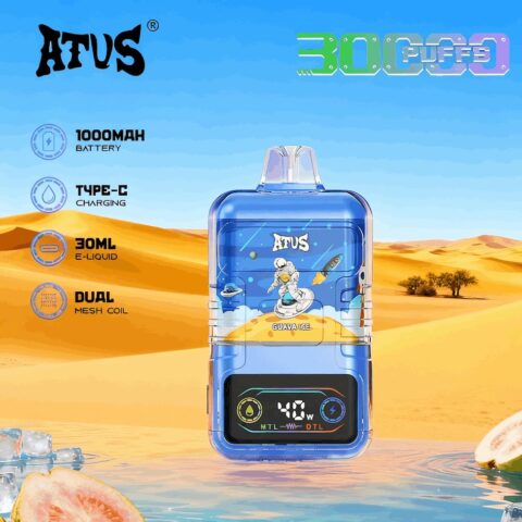 DE021 Wegwerp Vape 30000 Puffs met LED-scherm en instelbare luchtstroom MTL DTL